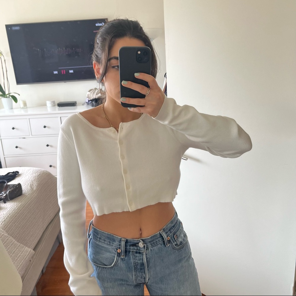 Aritzia cropped top